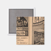 Lehigh Valley Railroad Magneet (Voorkant / Achterkant)