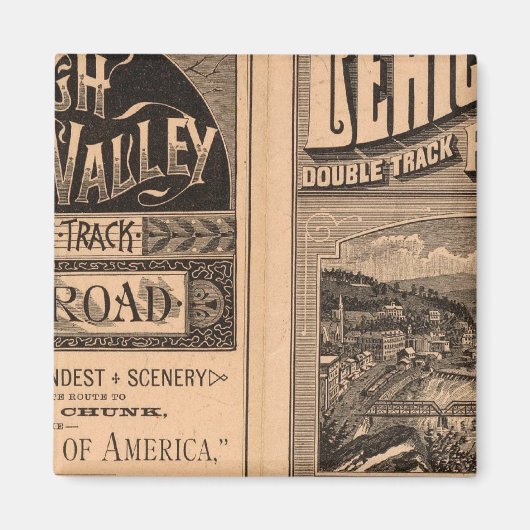 Lehigh Valley Railroad Magneet (Voorkant)