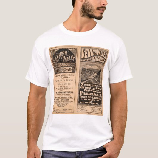 Lehigh Valley Railroad T-shirt (Voorkant)
