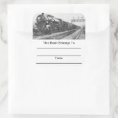 Lehigh Valley Trein Boekplaten Vierkante Sticker (Tas)