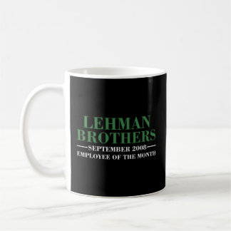 Lehman Brothers 2008 werknemer van het Jaar Koffiemok