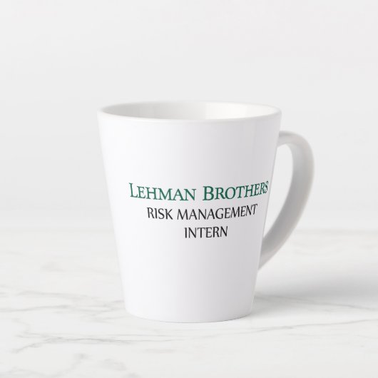 Lehman Brothers Risicobeheer Intern Mokken (Rechterhoek)