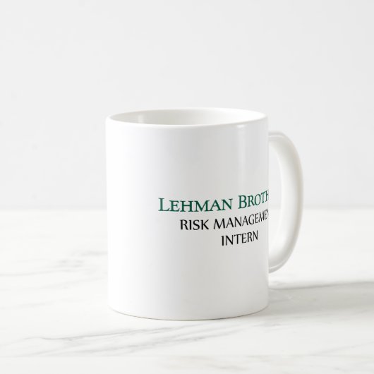 Lehman Brothers Risicobeheer Intern Mokken (Voorkant rechts)