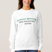 Lehman Brothers Risicobeheer Intern Women's Trui (Voorkant)