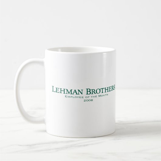 Lehman Brothers werknemer van de maandelijkse Mok (Links)