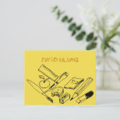 Lehrmittel auf Einladung zur Einschulung Briefkaart (Staand voorkant)