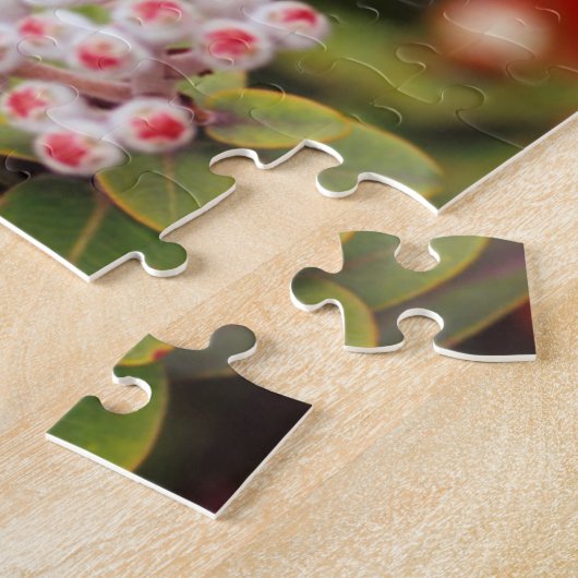 Lehua bloesems in Hawaï-vulkanen Legpuzzel (Zijkant)