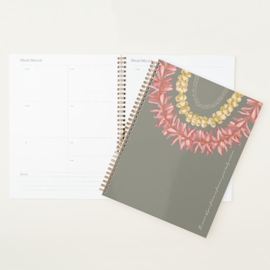 Lei Day door Wander met Aloha, Creëer uw toekomst Planner (Display)