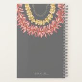 Lei Day - Duif, gepersonaliseerd klein Notitieboek (Achterkant)