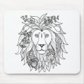 Lei en bloemen muismat (Voorkant)