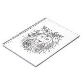 Lei en bloemen notitieboek (Linkerzijde)