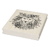 Lei en bloemen rubberstempel (Stempel)