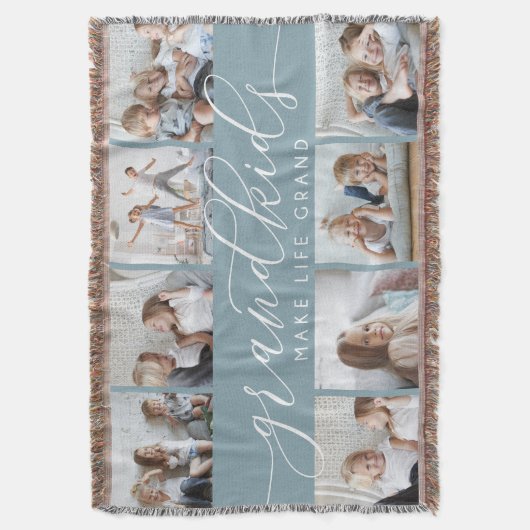 Lei Grijs | Grootkinderen maken foto's van het lev Deken (Voorkant Verticaal)