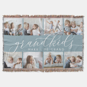 Lei Grijs Grootkinderen maken foto's van het lev Deken