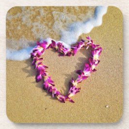 Lei Heart Bier Onderzetter
