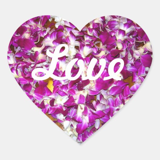 Lei Heart Sticker (Voorkant)