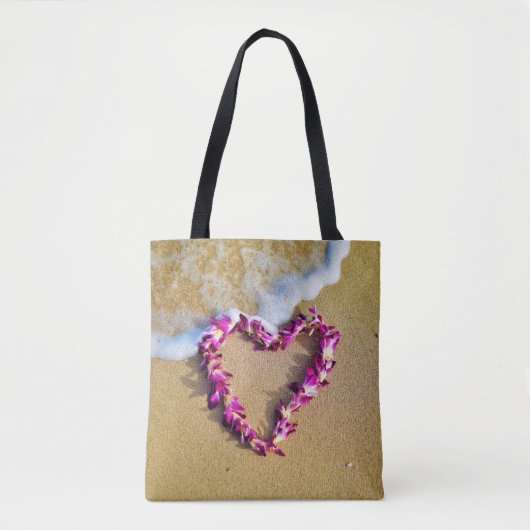 Lei Heart Tote Bag (Voorkant)