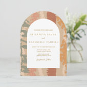 Lei Invitation Kaart (Staand voorkant)