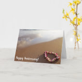 Lei op het strand van Maui Kaart (Gele Bloem)