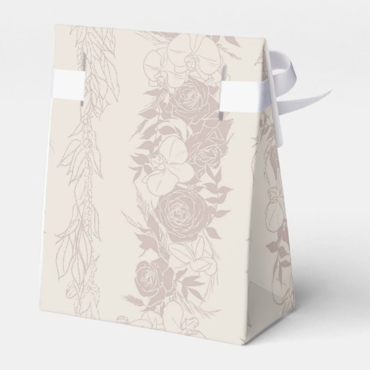 Lei Poo Sand, Tropische Romance Vierbox Bedankdoosjes (Achterkant)