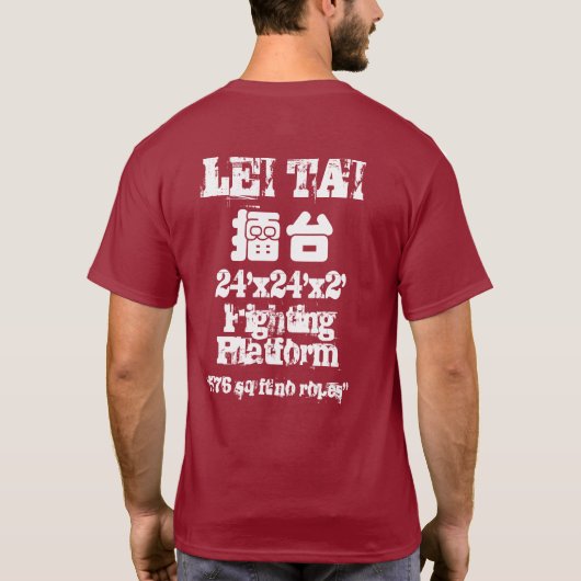Lei Tai T-shirt (Achterkant)