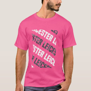 Leicester Camo Pattern Grey Camouflage T-shirt