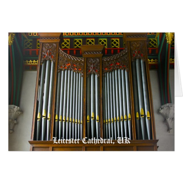 Leicester Cathedral orgel (Voorkant Horizontaal)