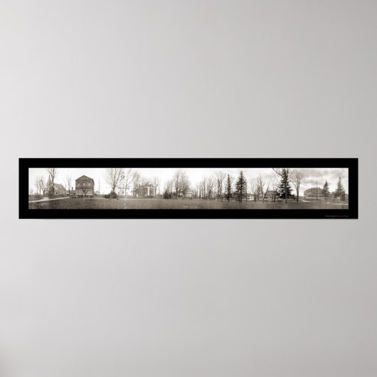 Leicester Center MA Foto 1910 Poster (Voorkant)