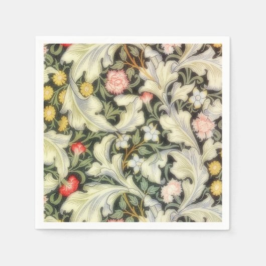 Leicester Floral Pattern Servet (Voorkant)