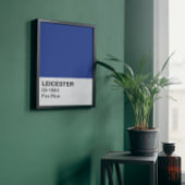 Leicester Fox Blue - Volledige breedte Perfect Poster