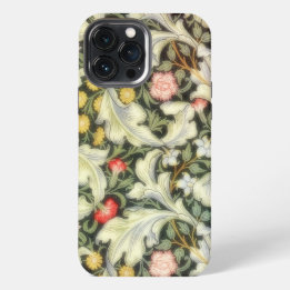 Leicester Green Floral iPhone 13 Pro Max Hoesje