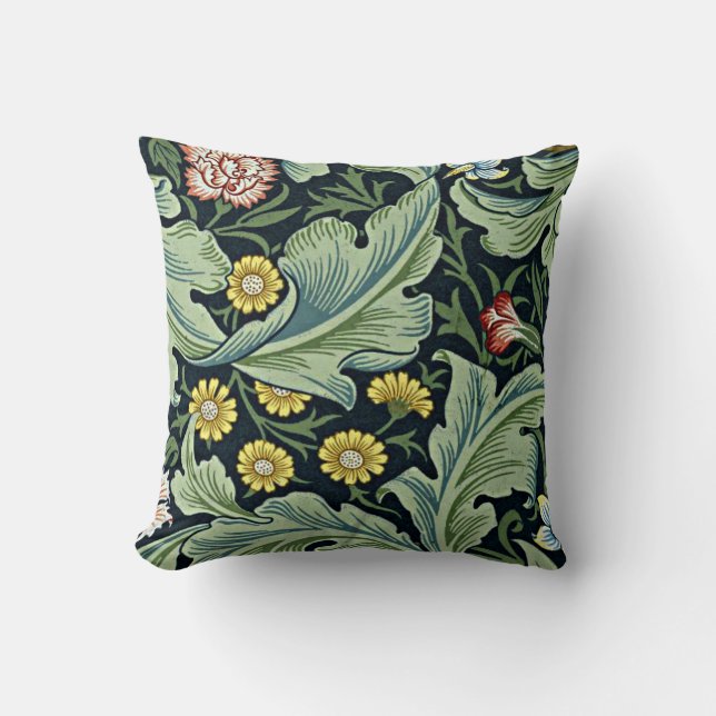 Leicester, populair patroon van William Morris Kussen (Voorkant)