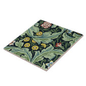 Leicester, populair patroon van William Morris, Tegeltje (Zijkant)
