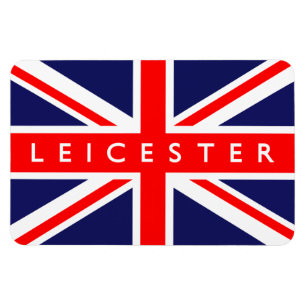 Leicester UK Flag Magneet