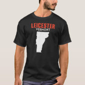 Leicester Vermont USA State America Travel Vermont T-shirt (Voorkant)