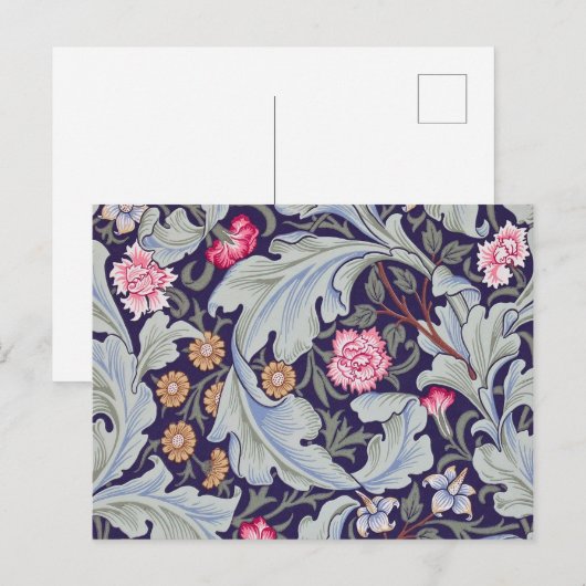 Leicester, William Morris Briefkaart (Voorkant / Achterkant)