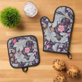 Leicester, William Morris Ovenwant & Pannenlap Set (Top down)