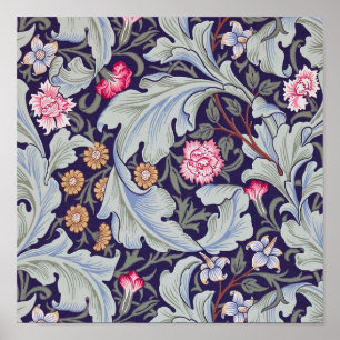 Leicester, William Morris Poster