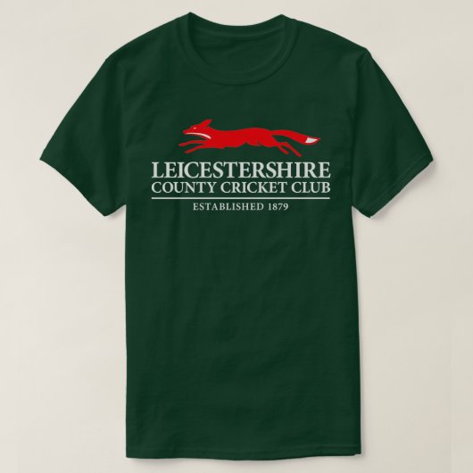 Leicestershire County Cricket Club T-shirt (Design voorkant)