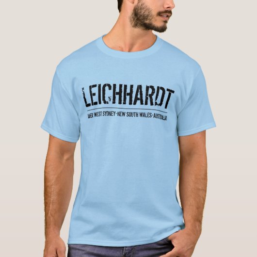 Leichhardt NSW T-shirt (Voorkant)
