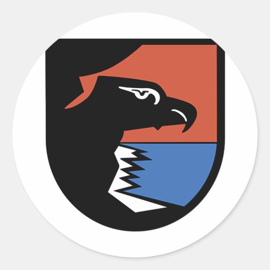 Leichte Kampfgeschwader 41 Ronde Sticker (Voorkant)