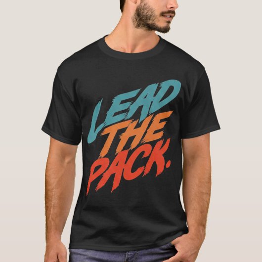 Leid de roedel t-shirt (Voorkant)