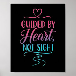 Leid door Hart, Niet Zicht Poster