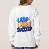 "Leid, leer, succes – Vrouwen in staat stellen te  Trui (Achterkant)