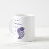 Leid me niet in Temptation Funny Quote Koffiemok (Voorkant links)
