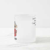 Leid me niet in verleiding Humor Matglas Koffiemok (Center)