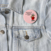 Leid me niet in verleiding Humor Ronde Button 5,7 Cm (In situ)