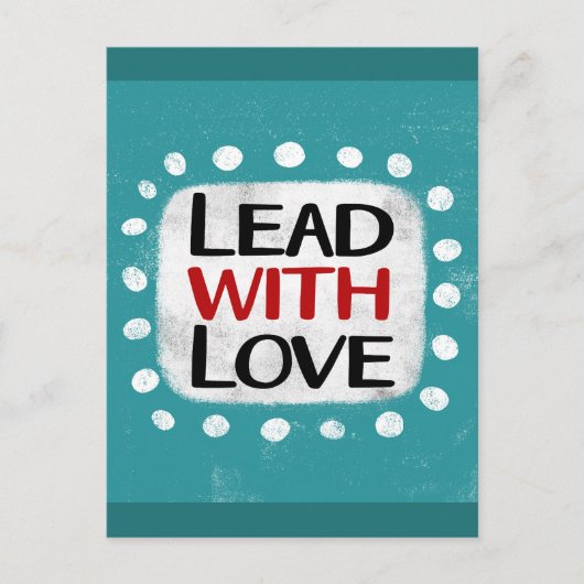 Leid met liefde Briefkaart (Voorkant)