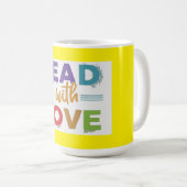 Leid met Liefde Motivatie Quote Mok (Voorkant rechts)