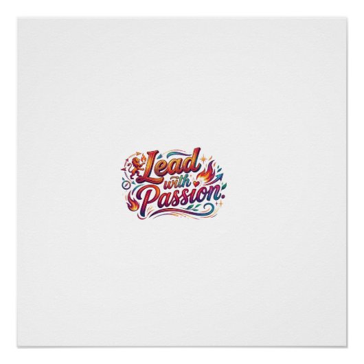 Leid met Passie Perfect Poster (Voorkant)